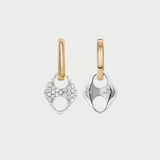 PAVE INFINITY LOOP EARRING
