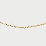 ROLO CHAIN NECKLACE GOLD