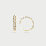 SINGLE GOLD PAVÉ EAR CUFF