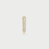 SINGLE GOLD PAVÉ EAR CUFF