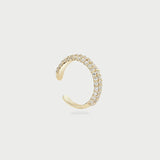 SINGLE GOLD PAVÉ EAR CUFF