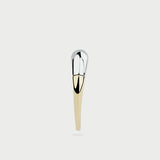 GOLD SLEEK MOON RING