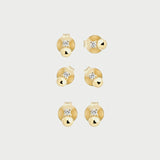 DUO STUDS EARRINGS