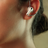 SWELL EARCUFF SILVER