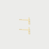 DROPS STONES STUDS EARRINGS