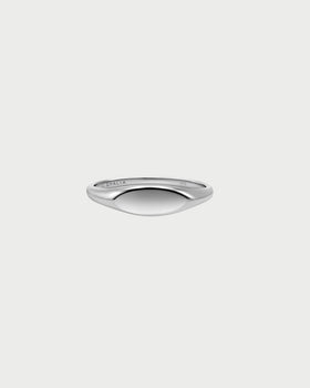 INITIAL RING SILVER