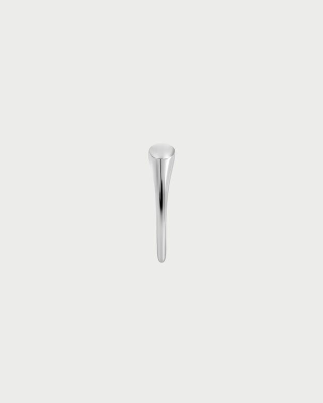 INITIAL RING SILVER