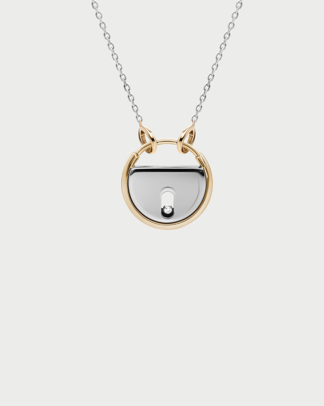 LOVE LOCKET PADLOCK SILVER
