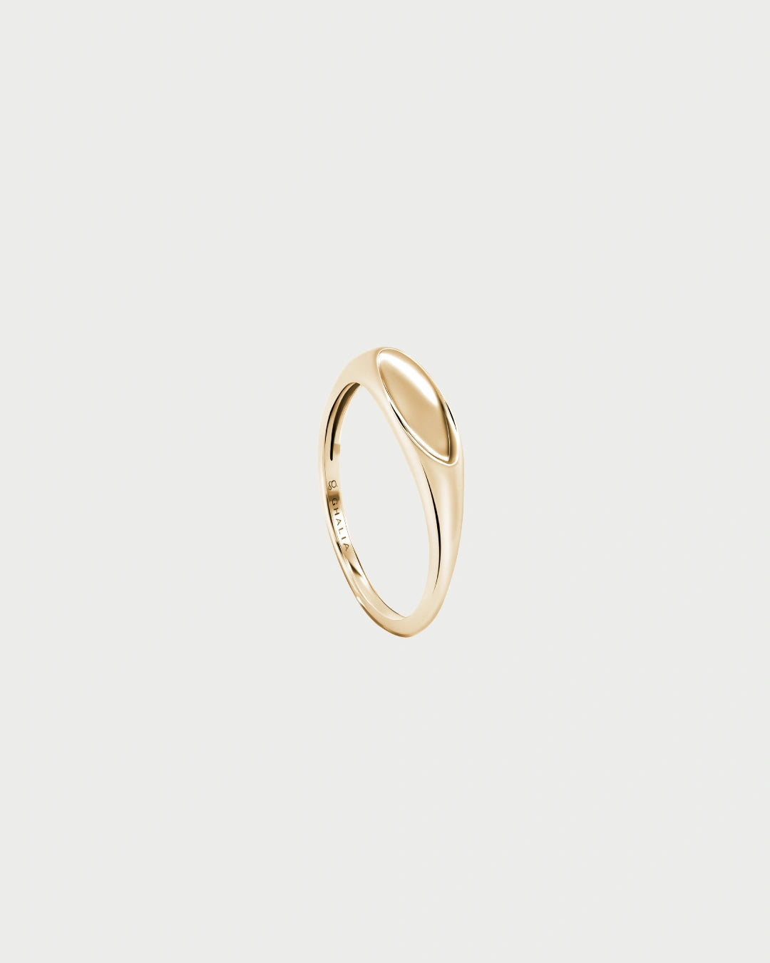 INITIAL RING GOLD