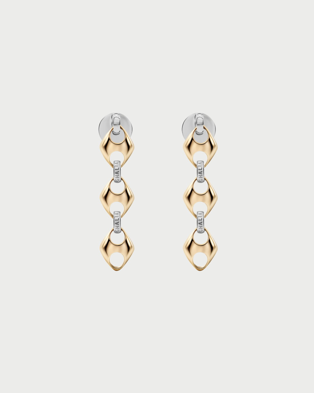 TRIPLE INFINITY LOOPS EARRING