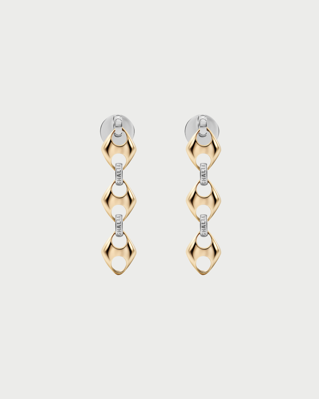 TRIPLE INFINITY LOOPS EARRING