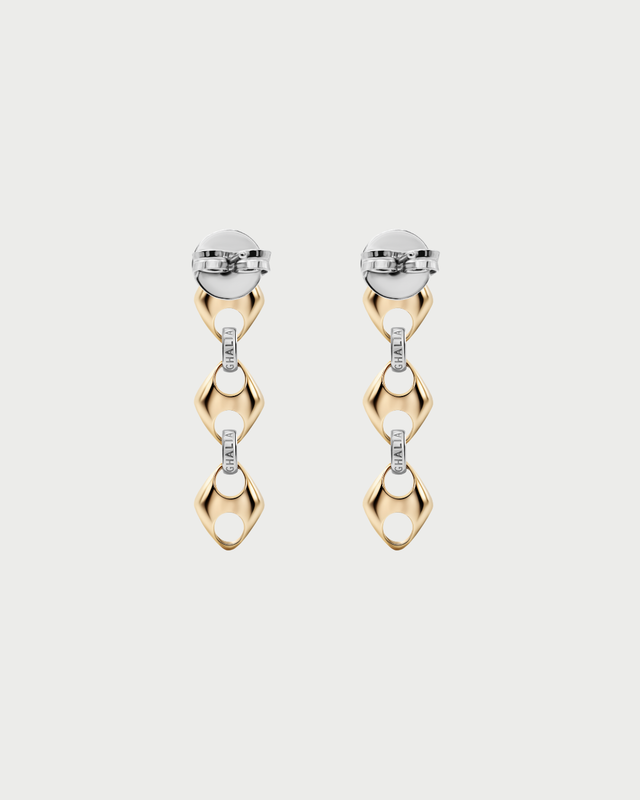 TRIPLE INFINITY LOOPS EARRING