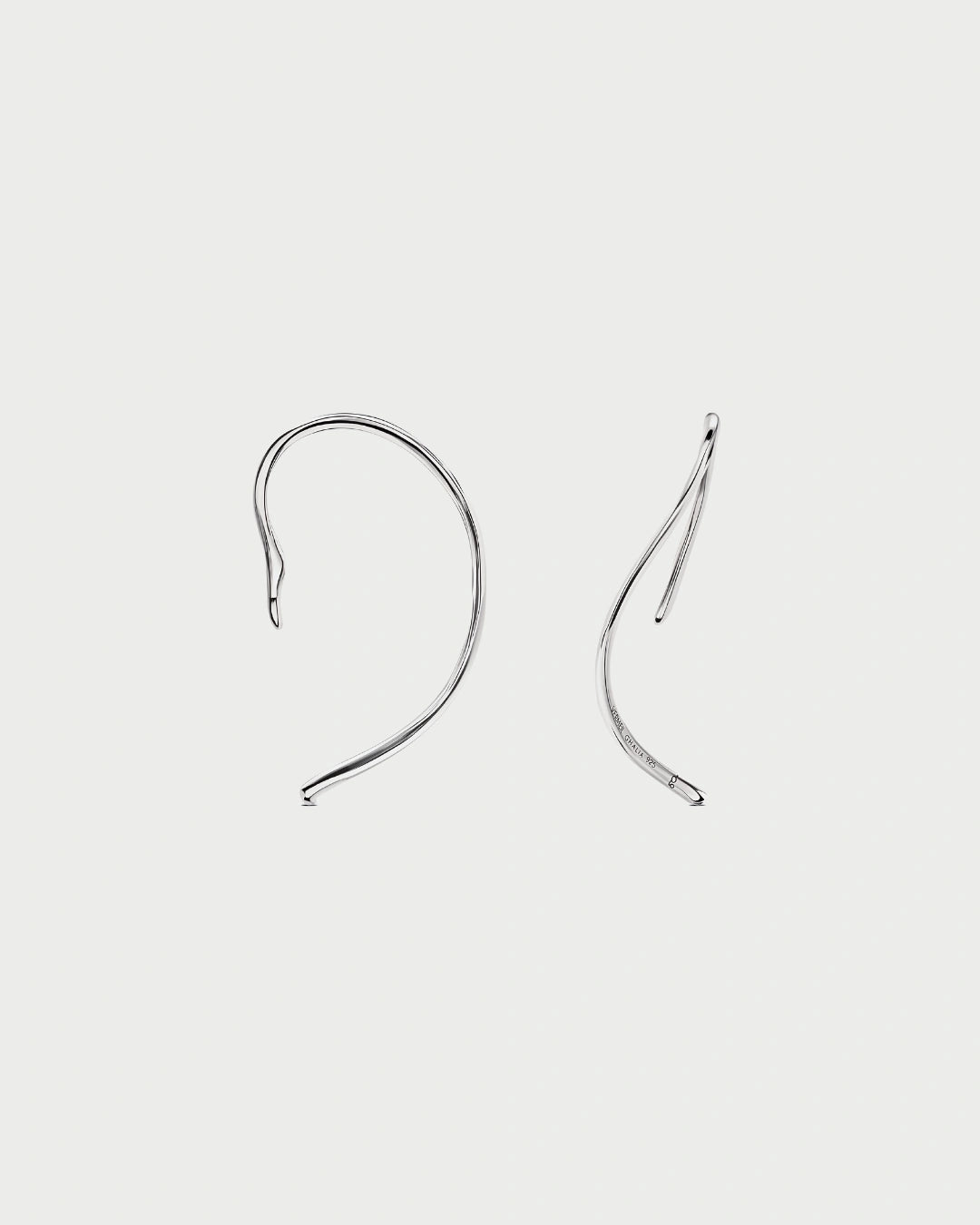 SWELL EARCUFF SILVER