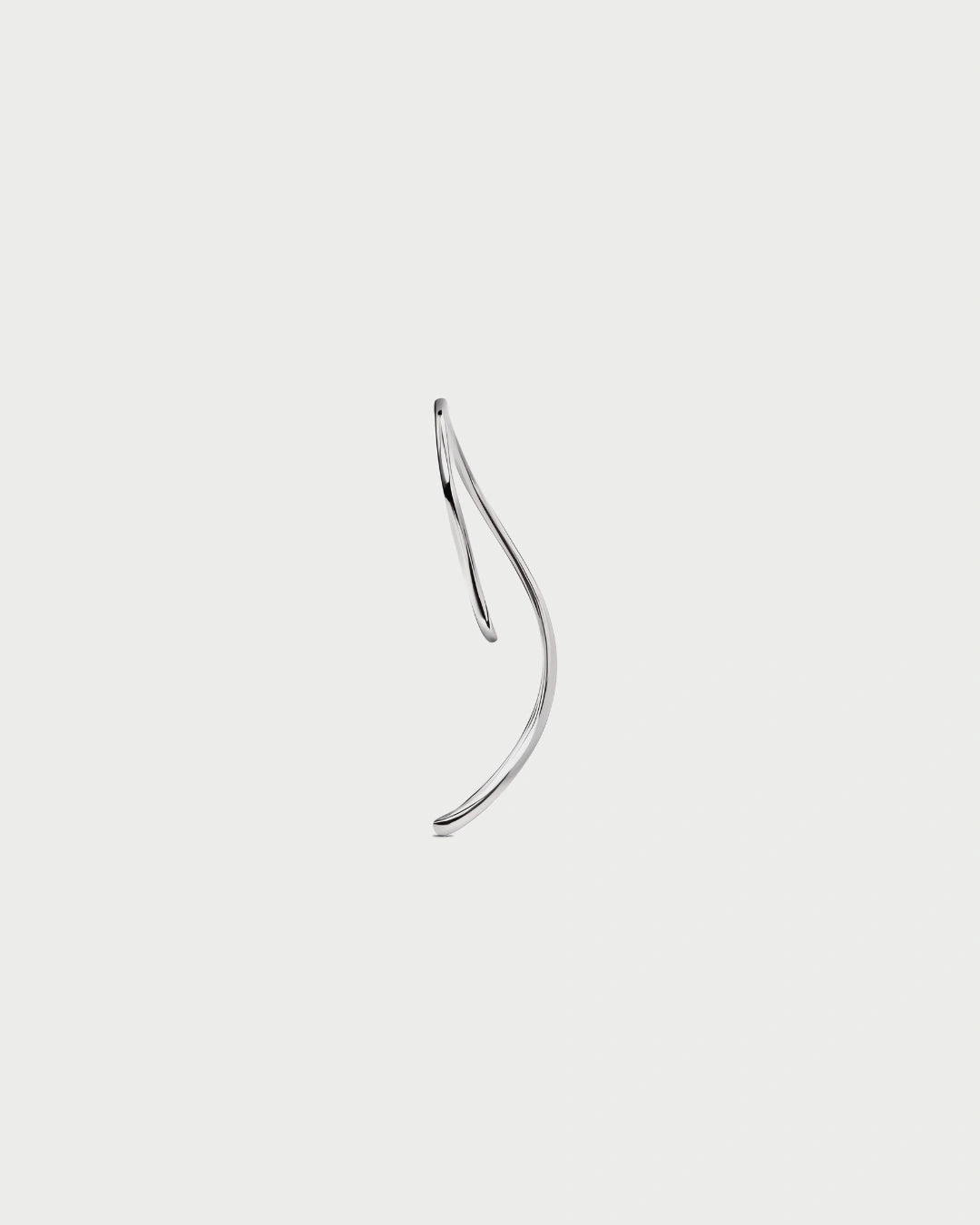 SWELL EARCUFF SILVER