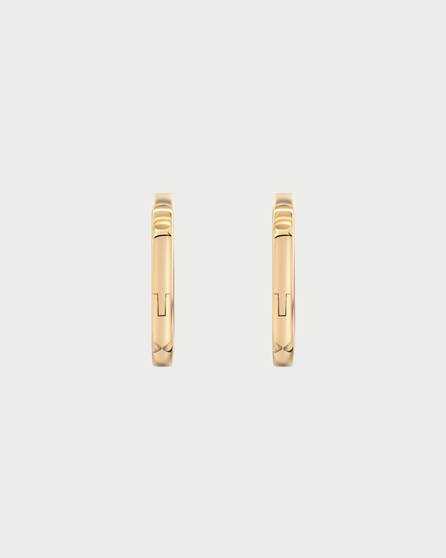 SQUARED HOOPS EARRING