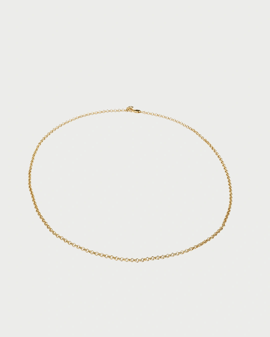 ROLO CHAIN NECKLACE GOLD