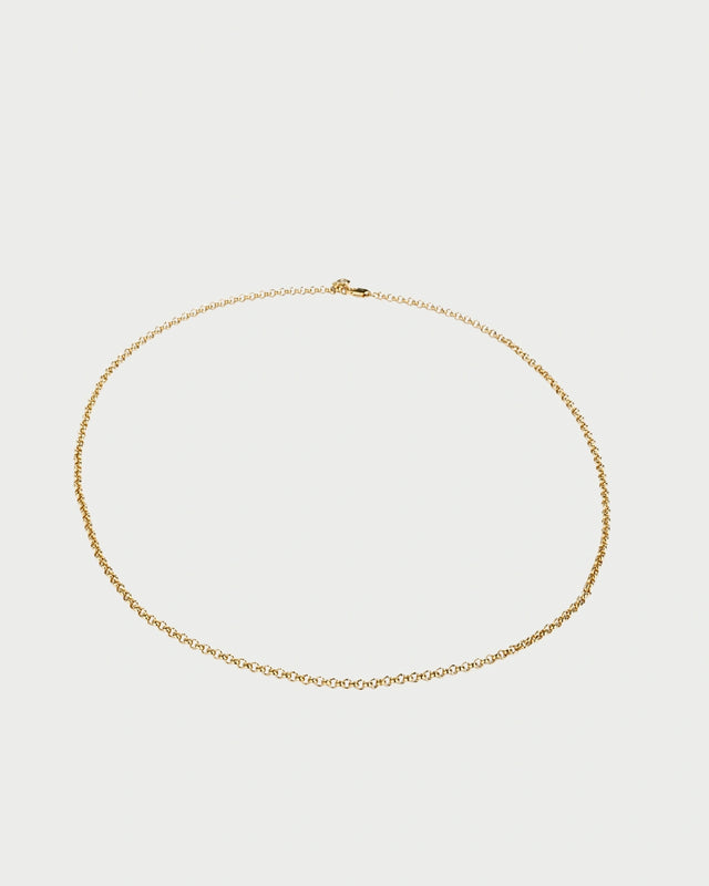 ROLO CHAIN NECKLACE GOLD