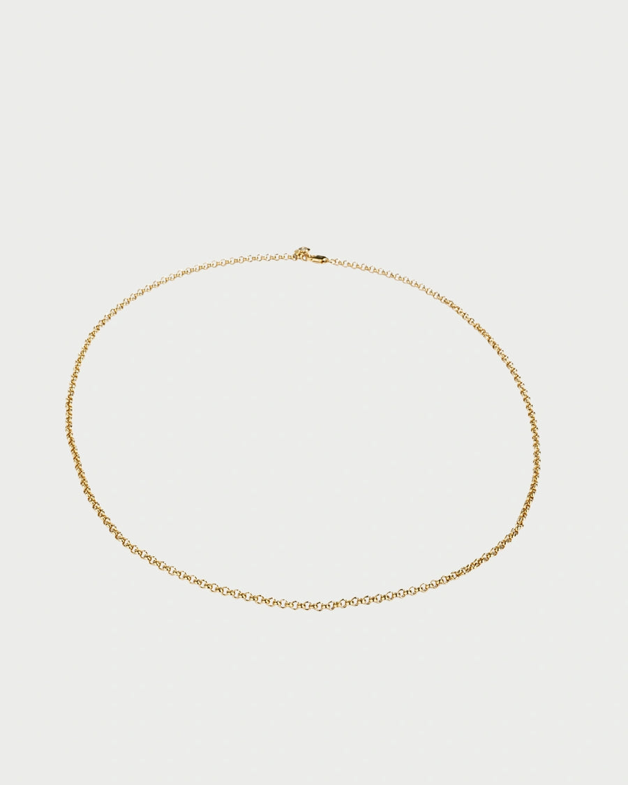 ROLO CHAIN NECKLACE GOLD