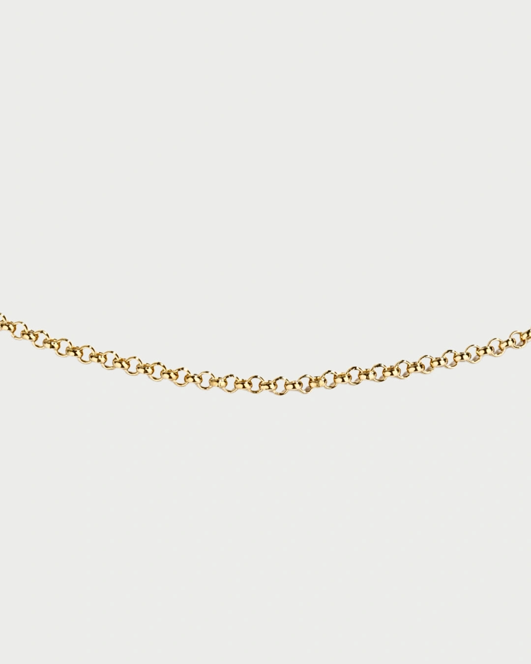 ROLO CHAIN NECKLACE GOLD