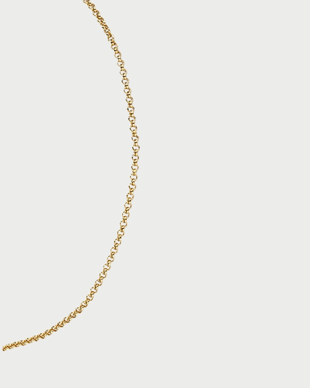 ROLO CHAIN NECKLACE GOLD