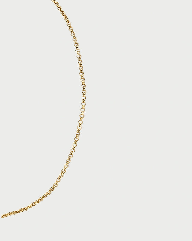 ROLO CHAIN NECKLACE GOLD