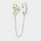 INFINITY EAR HOOPS EARRINGS