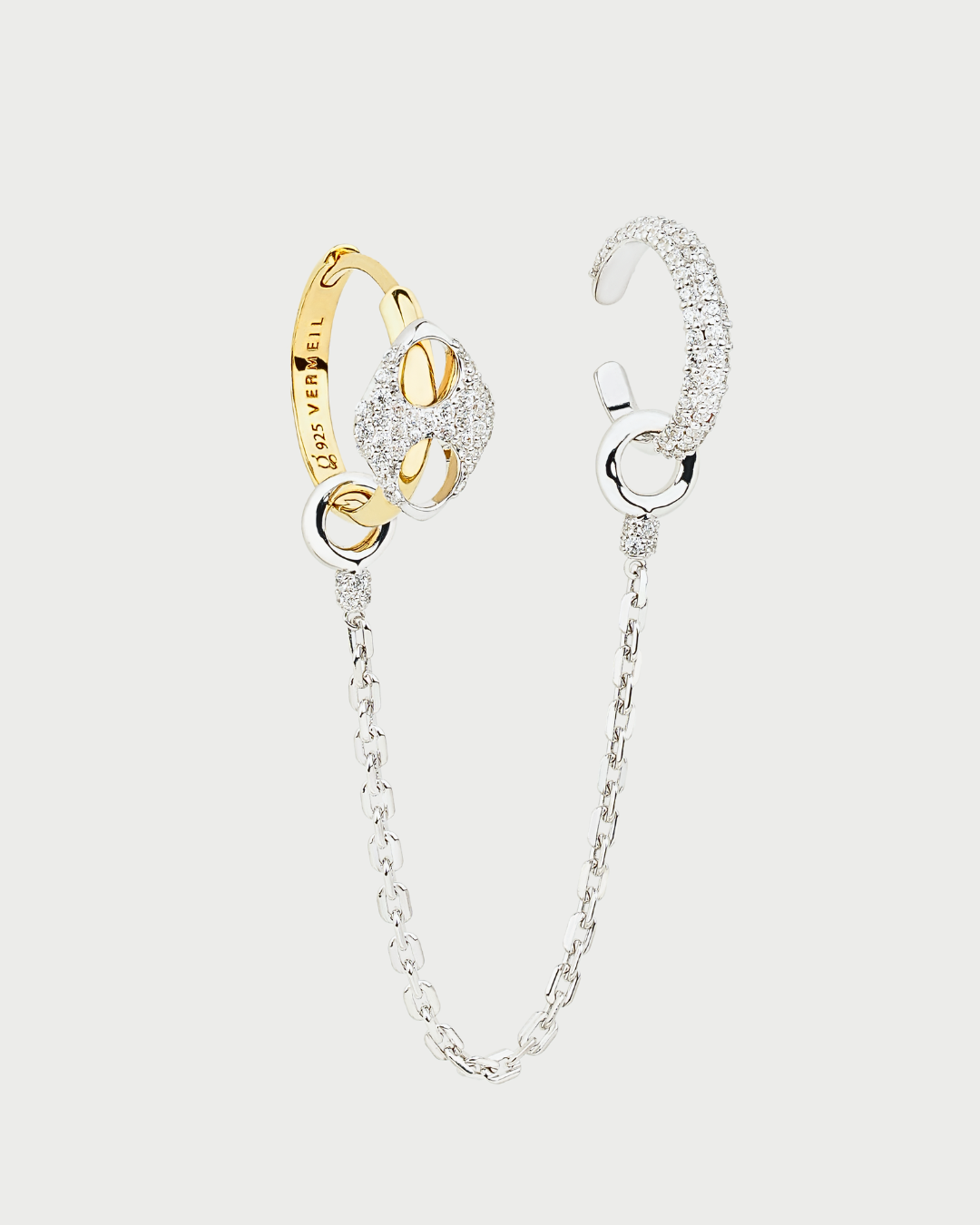 INFINITY EAR CUFF EARRINGS