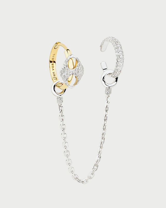 INFINITY EAR CUFF EARRINGS