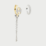 INFINITY EAR CUFF EARRINGS