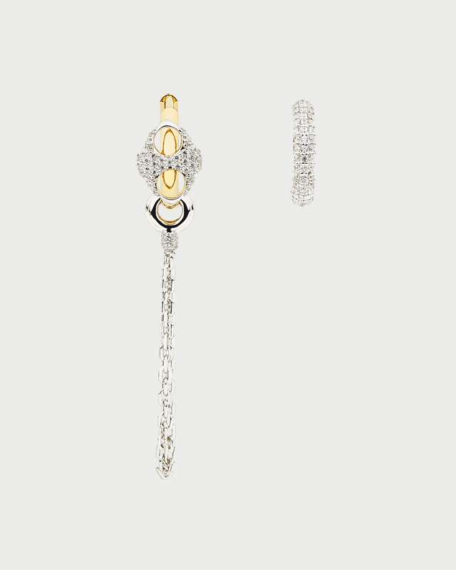 INFINITY EAR CUFF EARRINGS