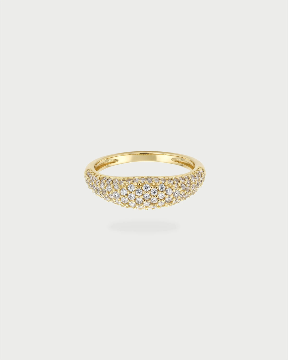 PAVE DAINTY RING GOLD