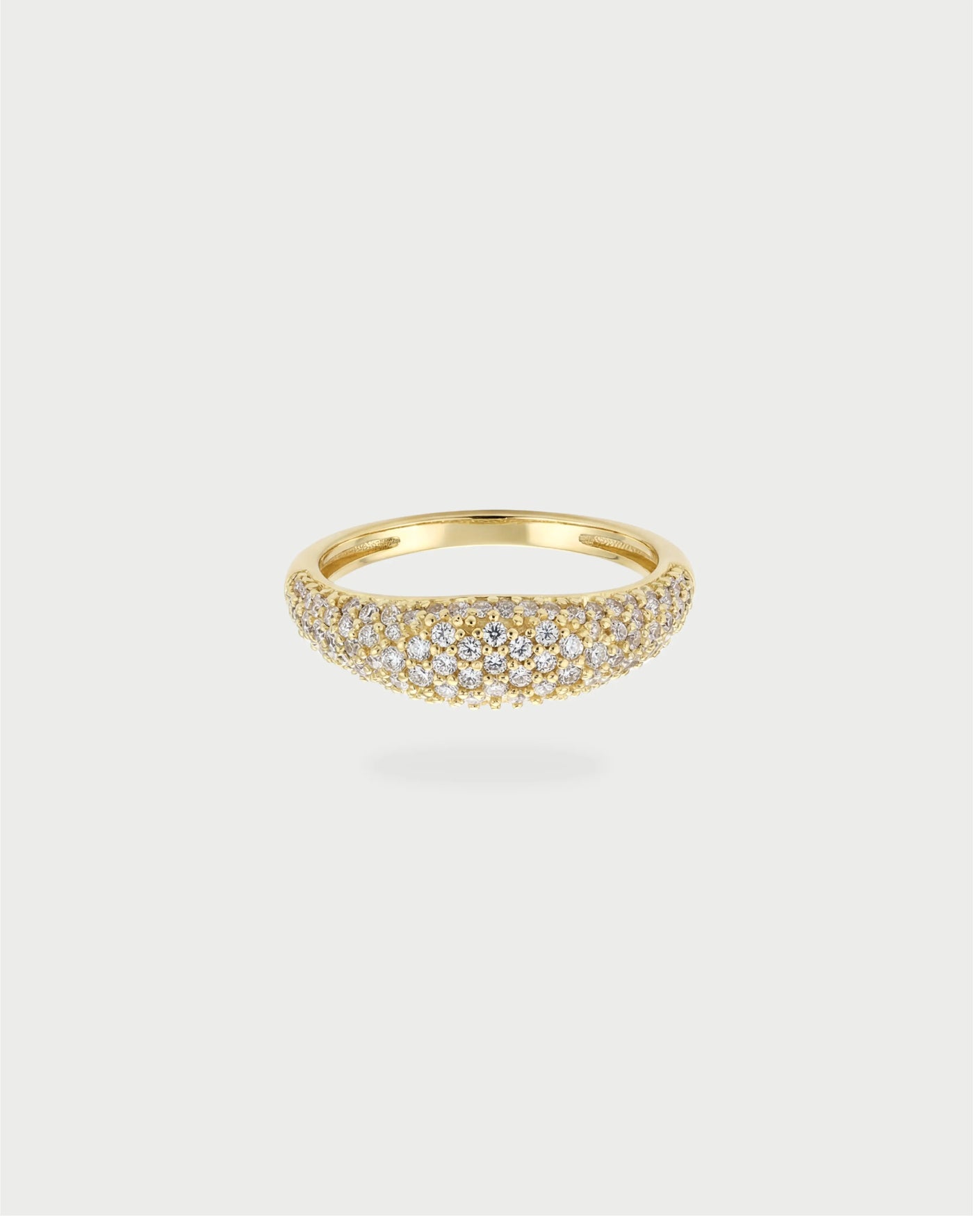 PAVE DAINTY RING GOLD