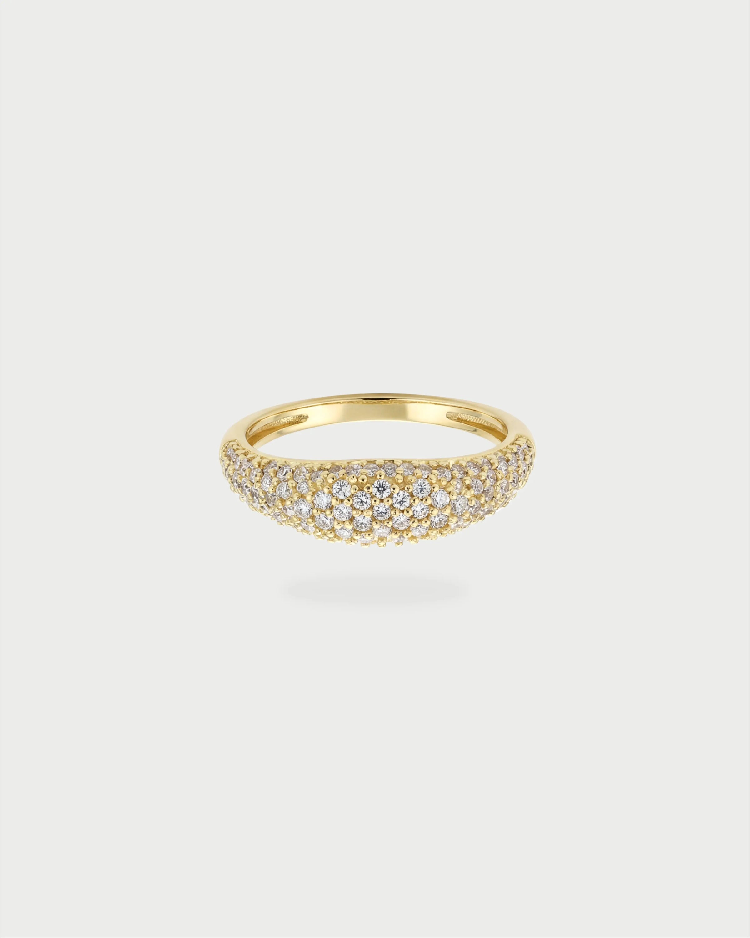 PAVE DAINTY RING GOLD
