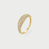 PAVE DAINTY RING GOLD