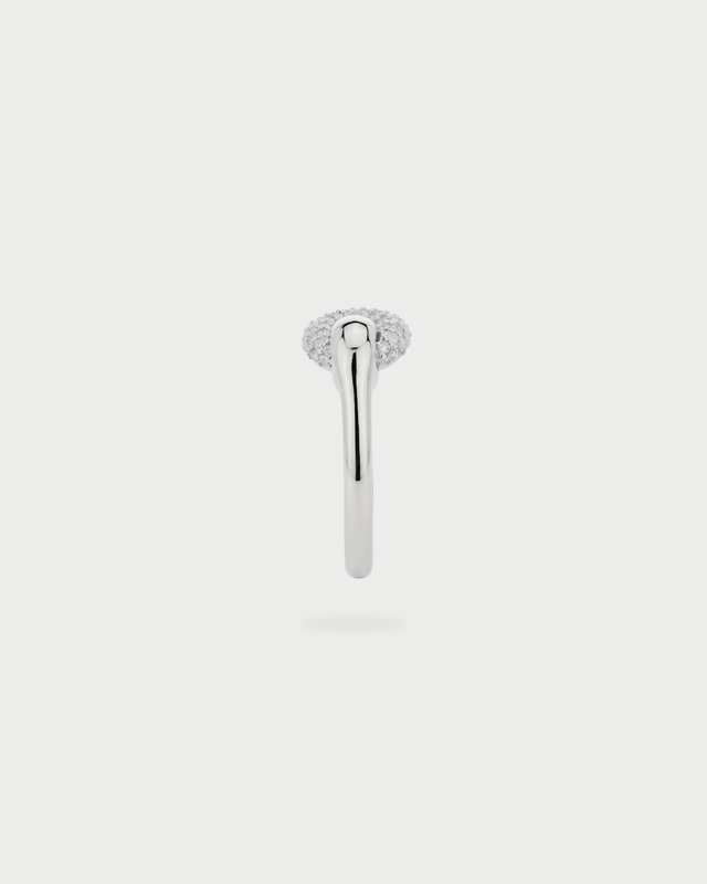 KNOT RING SILVER