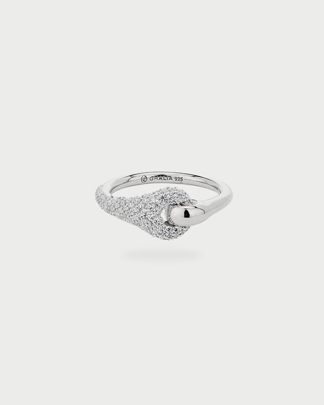 KNOT RING SILVER