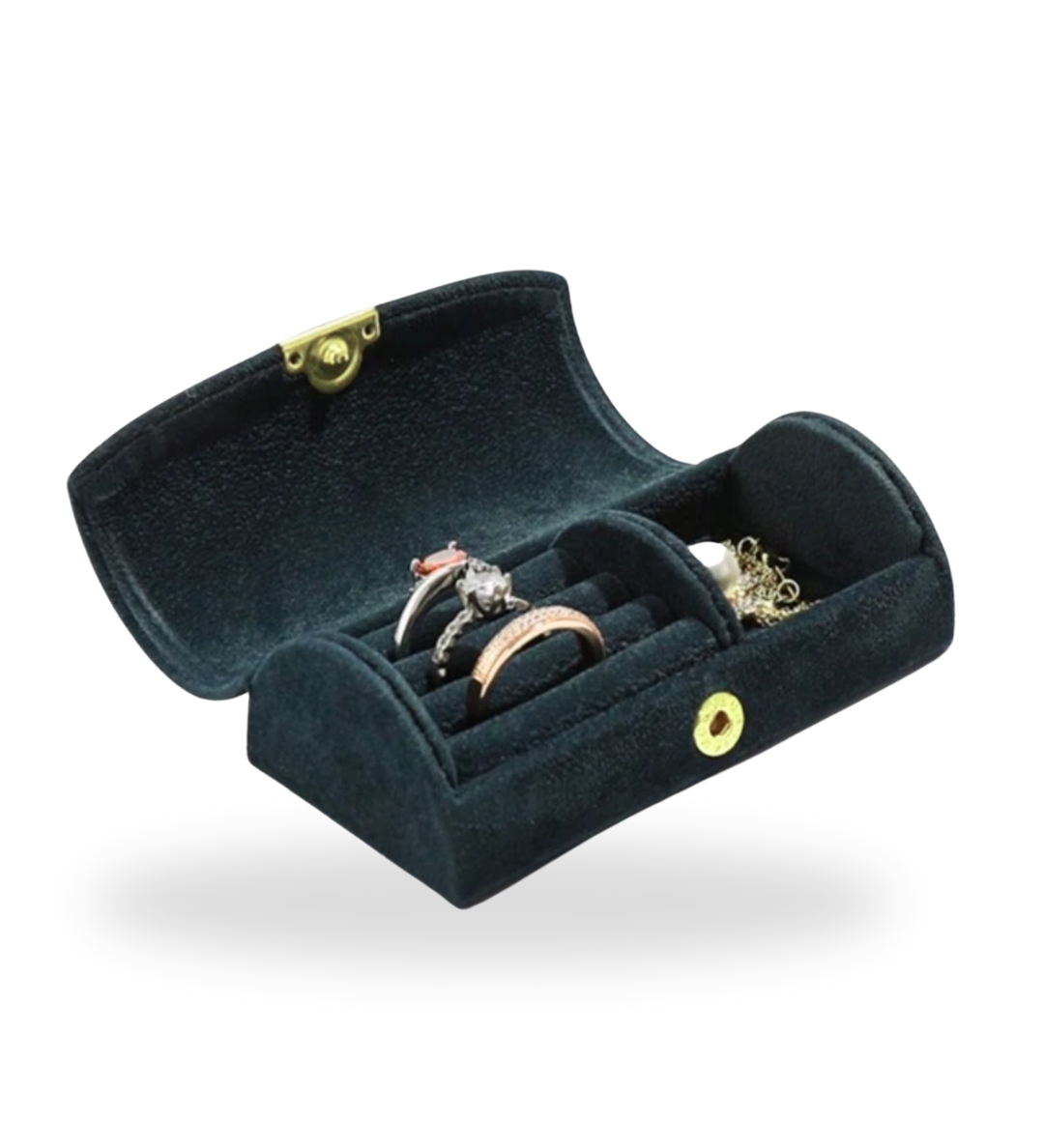 JEWELRY MINI SUEDE BOX