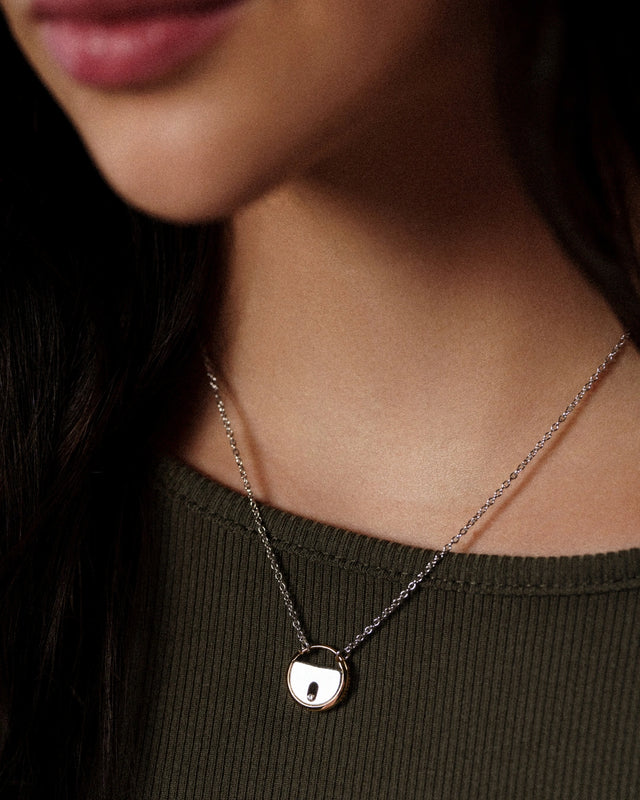 LOVE LOCKET PADLOCK SILVER