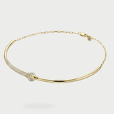 KNOT CHOCKER GOLD