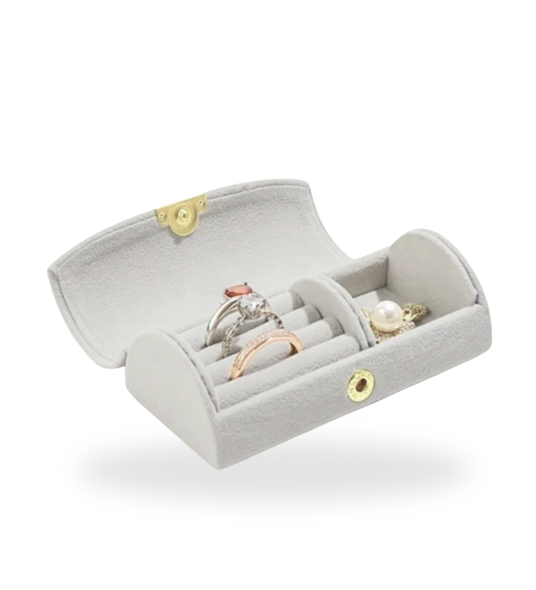 JEWELRY MINI SUEDE BOX