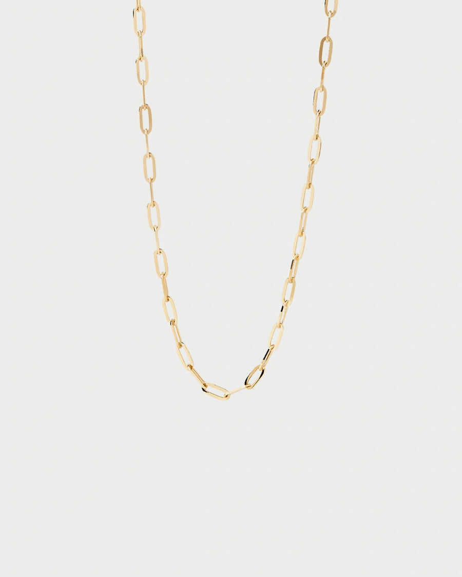 CABLE CHAIN NECKLACE GOLD