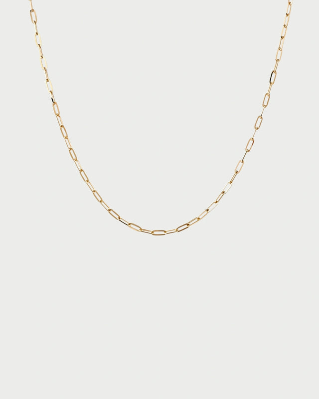 CABLE CHAIN NECKLACE GOLD