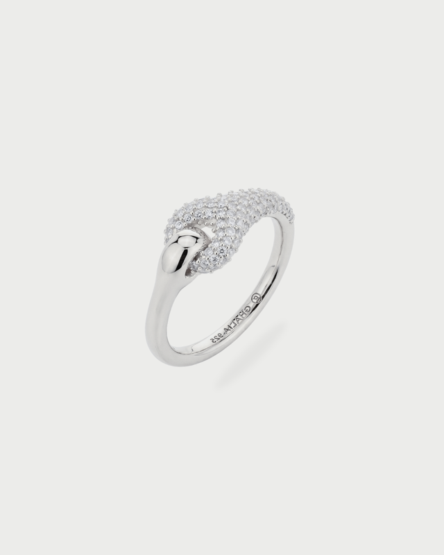 KNOT RING SILVER