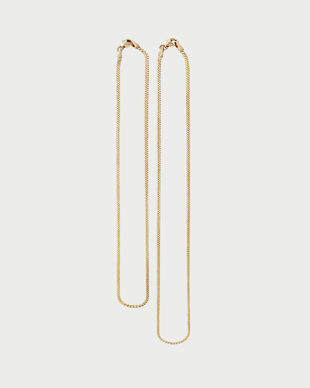 SERPENTINE CHAIN NECKLACE GOLD