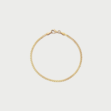 SERPENTINE CHAIN BRACELET GOLD