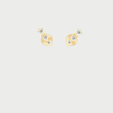 DROPS STONES STUDS EARRINGS