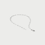 CABLE CHAIN BRACELET SILVER