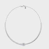 KNOT CHOCKER SILVER