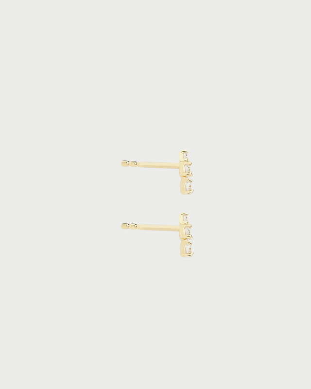DROPS STONES STUDS EARRINGS