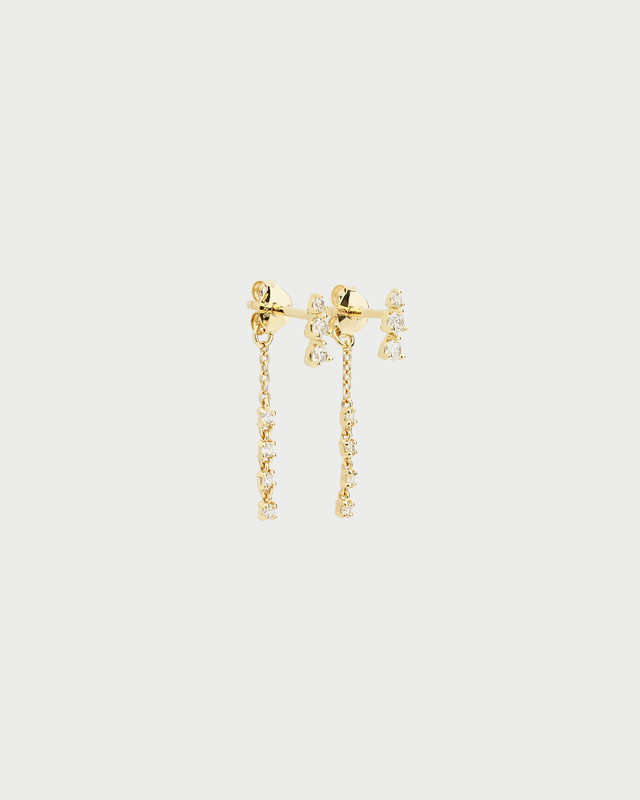 STONES DROPS EARRINGS